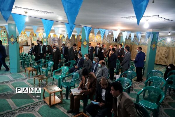 دیدار نوروزی مدیرکل آموزش و پرورش و شورای معاونین با همکاران اداره کل، نواحی و مناطق