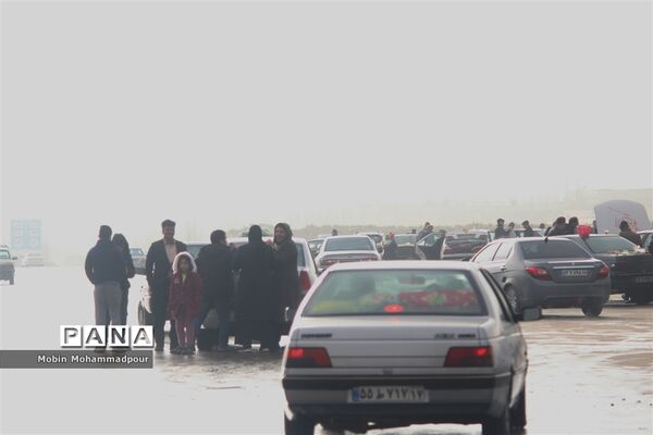 استقبال تبریز در مه از مسافران نوروزی