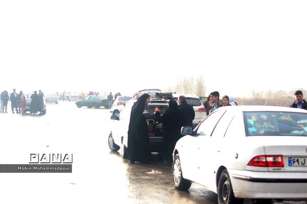 استقبال تبریز در مه از مسافران نوروزی