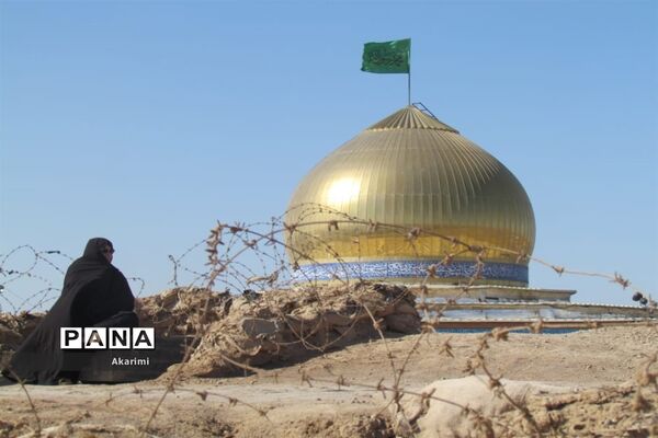 اردوی راهیان نور در یادمان طلاییه