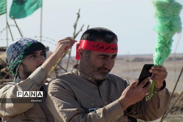 اردوی راهیان نور در یادمان طلاییه