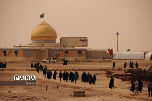 اردوی راهیان نور در یادمان طلاییه