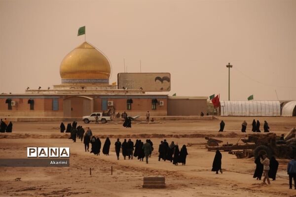 اردوی راهیان نور در یادمان طلاییه