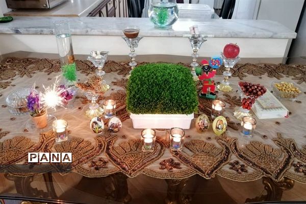 سنت زیبای چیدن سفره هفت‌سین