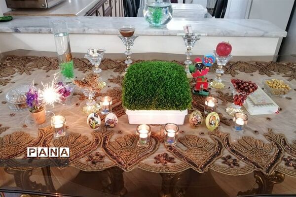 سنت زیبای چیدن سفره هفت‌سین