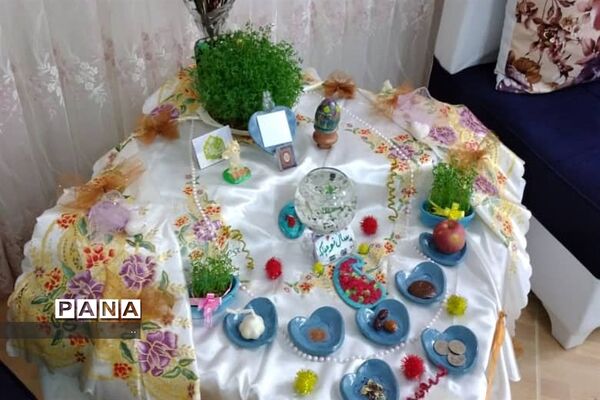 سنت زیبای چیدن سفره هفت‌سین
