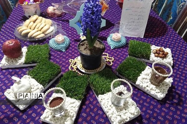 سنت زیبای چیدن سفره هفت‌سین
