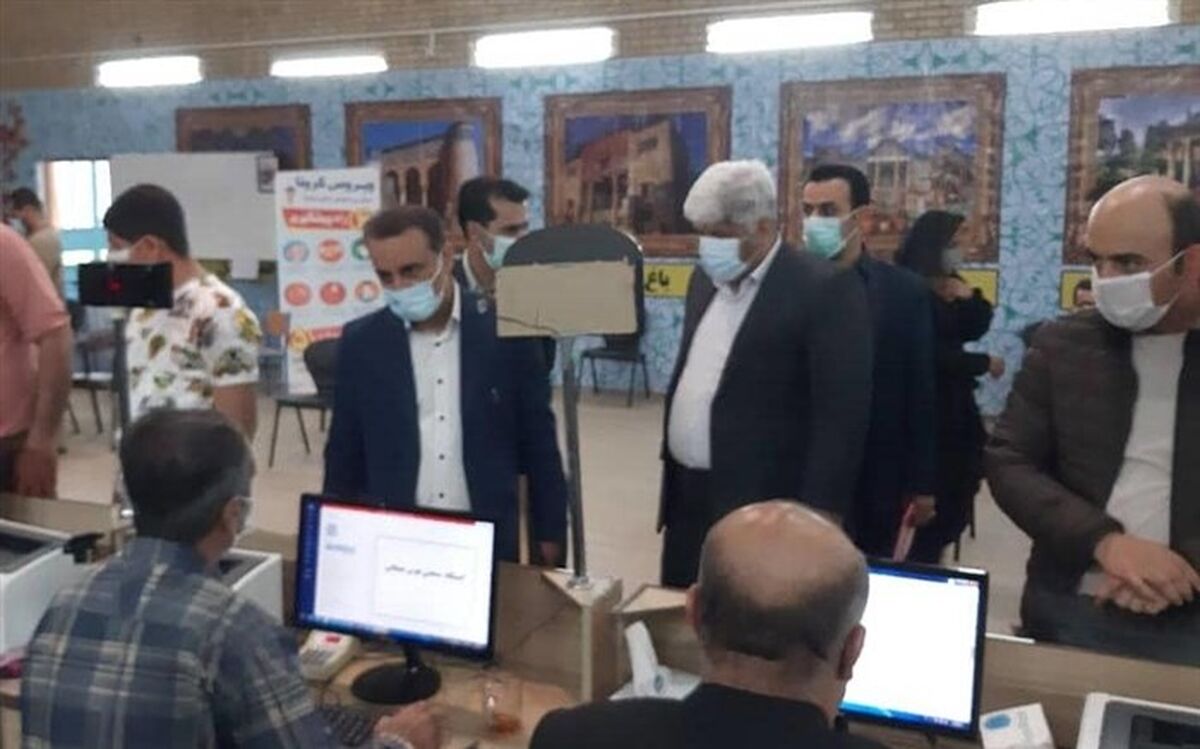 برپایی ایستگاه اندازه گیری هوش و استعداد در محل ستاد اسکان نوروزی درشیراز