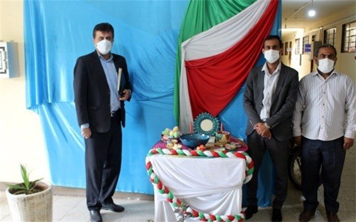 بازدید ناظر ویژه ستاد اسکان فرهنگیان استان بوشهر از ستاد اسکان فرهنگیان منطقه آب پخش