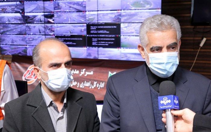 بازدید استاندار از مرکز مدیریت راه‌های گیلان