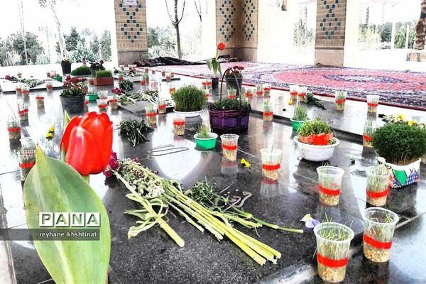 سال نو در کنار مقبره شهدای گمنام اتوبان شهید دوران تهران
