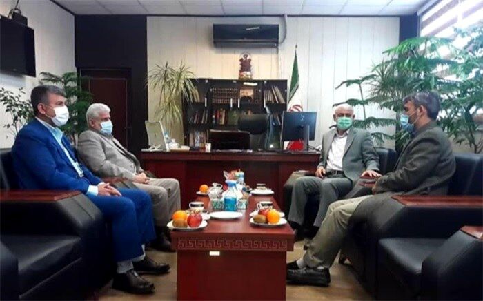 دیدار سرپرست اداره کل آموزش و پرورش شهرستان‌های استان تهران با فرماندار بهارستان