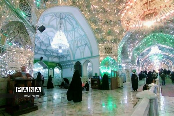 حرم شاه‌عبدالعظیم شهرری میزبان بازدیدکنندگان نوروزی