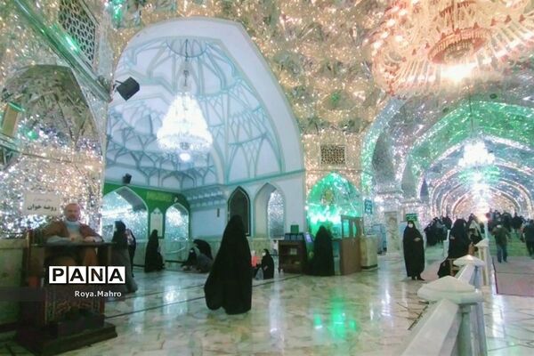 حرم شاه‌عبدالعظیم شهرری میزبان بازدیدکنندگان نوروزی