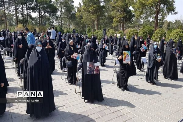 مراسم هشتمین سالگرد شهادت شهید علی خلیلی در گلزار شهدای بهشت حضرت زهرا(س)