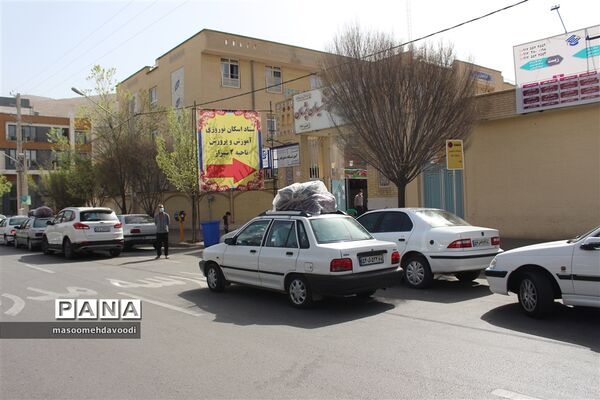 بازدید رئیس سازمان دانش‌آموزی فارس از ستاد اسکان ناحیه دو شیراز