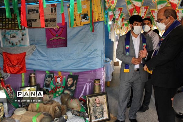 بازدید رئیس سازمان دانش‌آموزی فارس از ستاد اسکان ناحیه یک شیراز