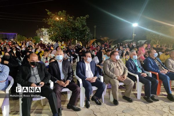 جشن عیدانه به‌مناسبت سال نو در شهرستان امیدیه