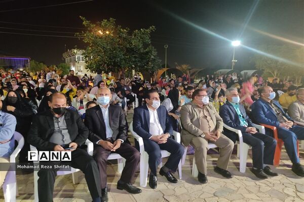 جشن عیدانه به‌مناسبت سال نو در شهرستان امیدیه