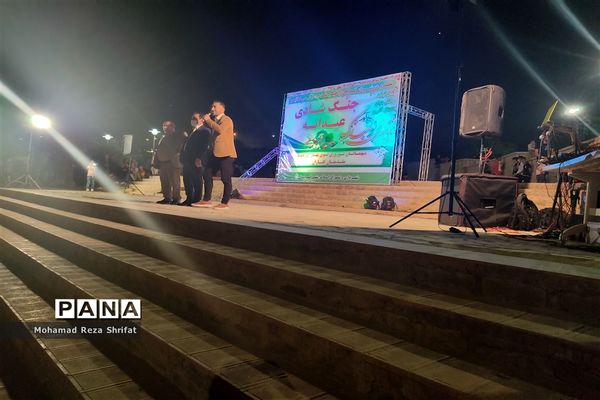 جشن عیدانه به‌مناسبت سال نو در شهرستان امیدیه