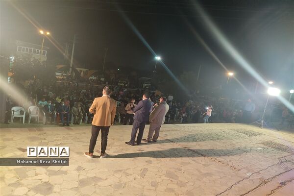 جشن عیدانه به‌مناسبت سال نو در شهرستان امیدیه