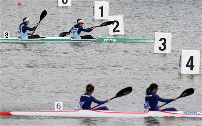 مدال طلا و نقره برای ایران در کایاک دونفره