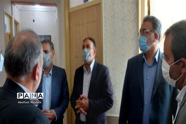 بازدید از مراکز اسکان فرهنگیان، کاشمر