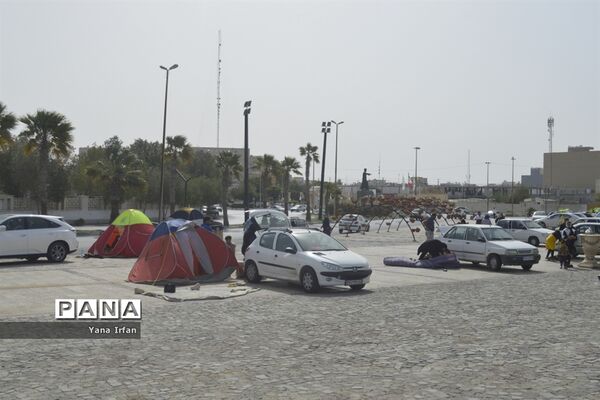 گردشگران نوروزی در بوشهر