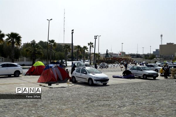 گردشگران نوروزی در بوشهر