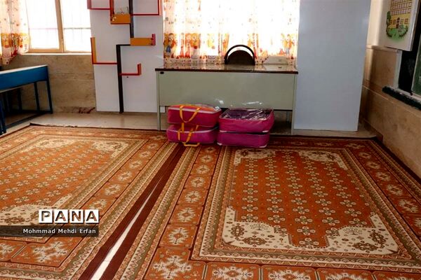 مدارس آباده، میزبان مسافران نوروزی