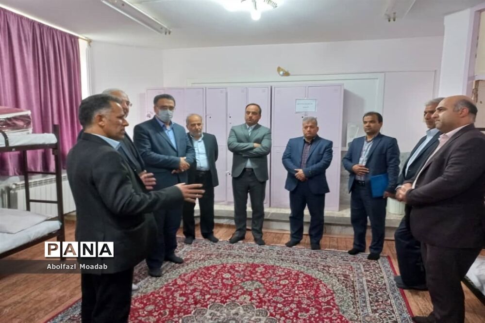 بازدید معاونت پژوهش، برنامه‌ریزی و توسعه منابع آموزش و پرورش خراسان‌رضوی از مراکز اسکان فرهنگیان، خلیل آباد