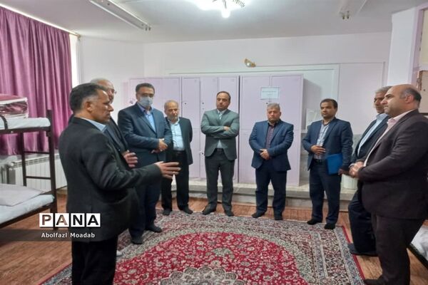 بازدید معاونت پژوهش، برنامه‌ریزی و توسعه منابع آموزش و پرورش خراسان‌رضوی از مراکز اسکان فرهنگیان، خلیل آباد