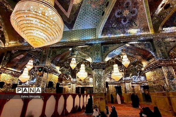 حرم مطهر شاهچراغ در ایام نوروز