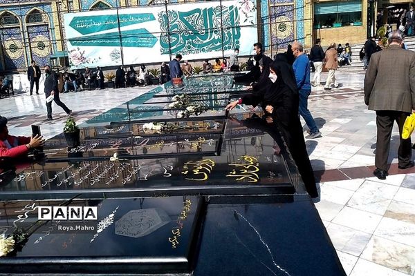 حرم امام‌زاده صالح(ع) در ایام عید نوروز