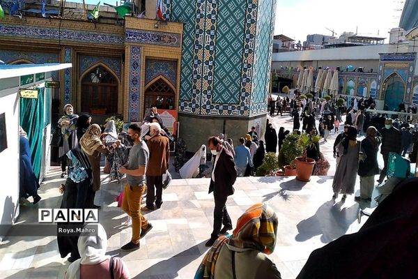 حرم امام‌زاده صالح(ع) در ایام عید نوروز