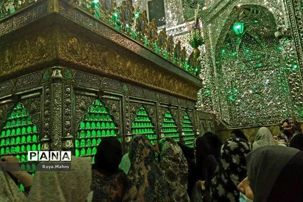 حرم امام‌زاده صالح(ع) در ایام عید نوروز