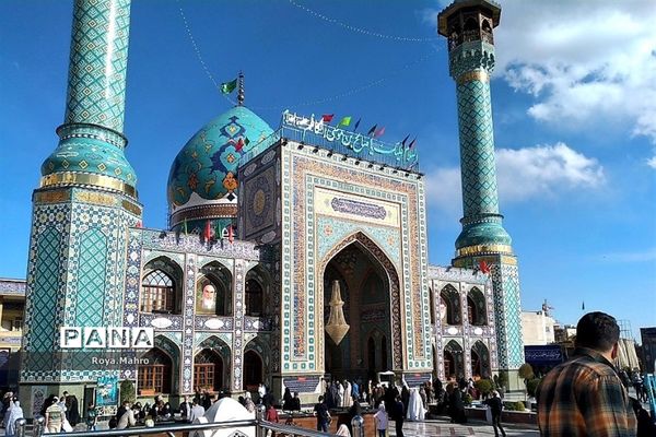 حرم امام‌زاده صالح(ع) در ایام عید نوروز