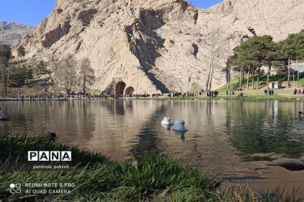 طاق بستان کرمانشاه در نوروز 1401