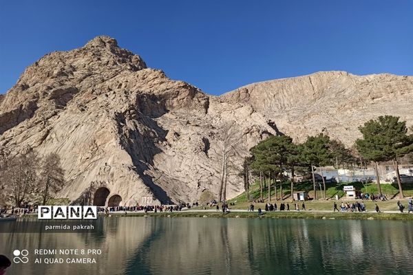 طاق بستان کرمانشاه در نوروز 1401