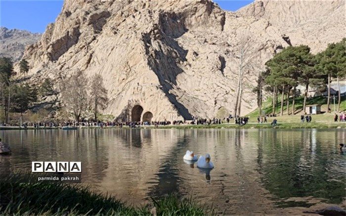 طاق بستان میزبان مهمانان نوروزی در بهار 1401/فیلم