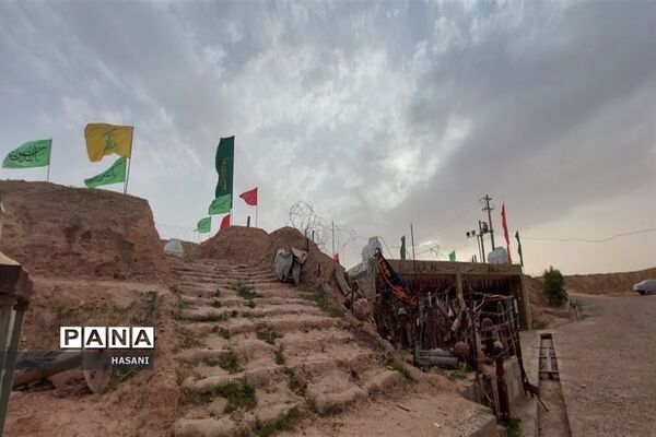 اردوی راهیان‌نور در یادمان والفجر ۱ در چم هندی