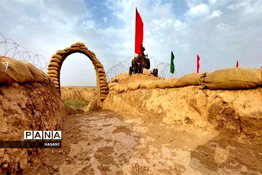 اردوی راهیان‌نور در یادمان والفجر ۱ در چم هندی
