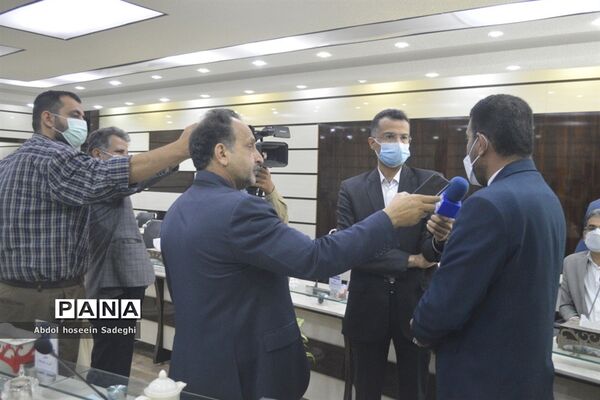نشست‌خبری مدیرکل آموزش و پرورش استان بوشهر