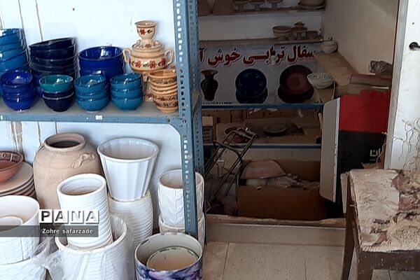 «روستای مِند» یکی از مراکز سفال در ایران‌