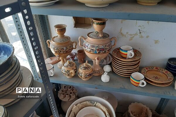 «روستای مِند» یکی از مراکز سفال در ایران‌