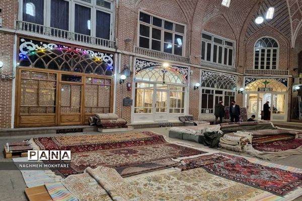بازار بزرگ تبریز در ایام نوروز