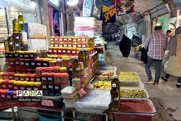 بازار زنجان در نوروز 1401