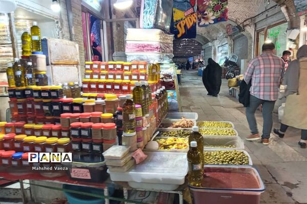بازار زنجان در نوروز 1401