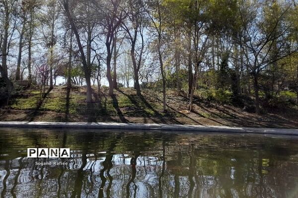 طبیعت زیبای بهاری باغ گیاه‌شناسی ملی ایران