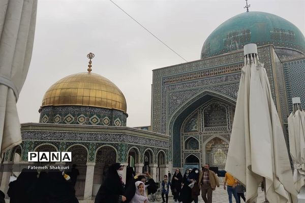 حرم مطهر امام مهربانی‌ها در نوروز 1401